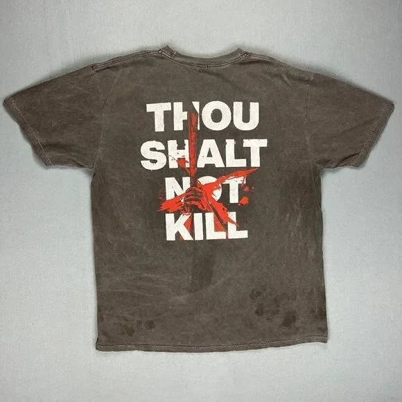 The Retaliators Movie Merch T-Shirt XL Thou Shalt Not Kill Comfort Colors Rare